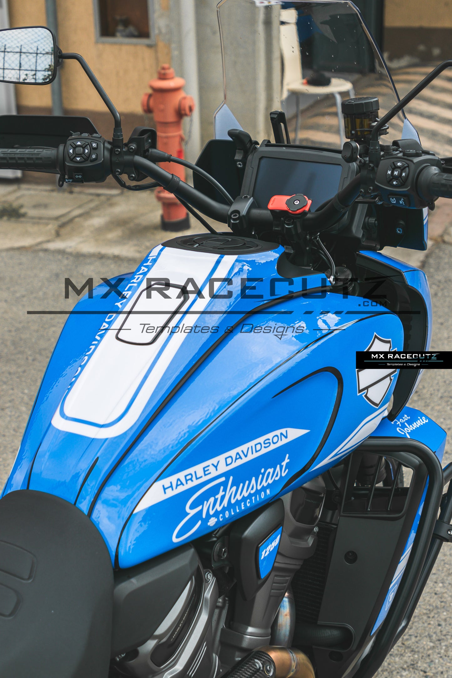 HARLEY DAVIDSON - PAN AMERICA 1250 - TEMPLATE