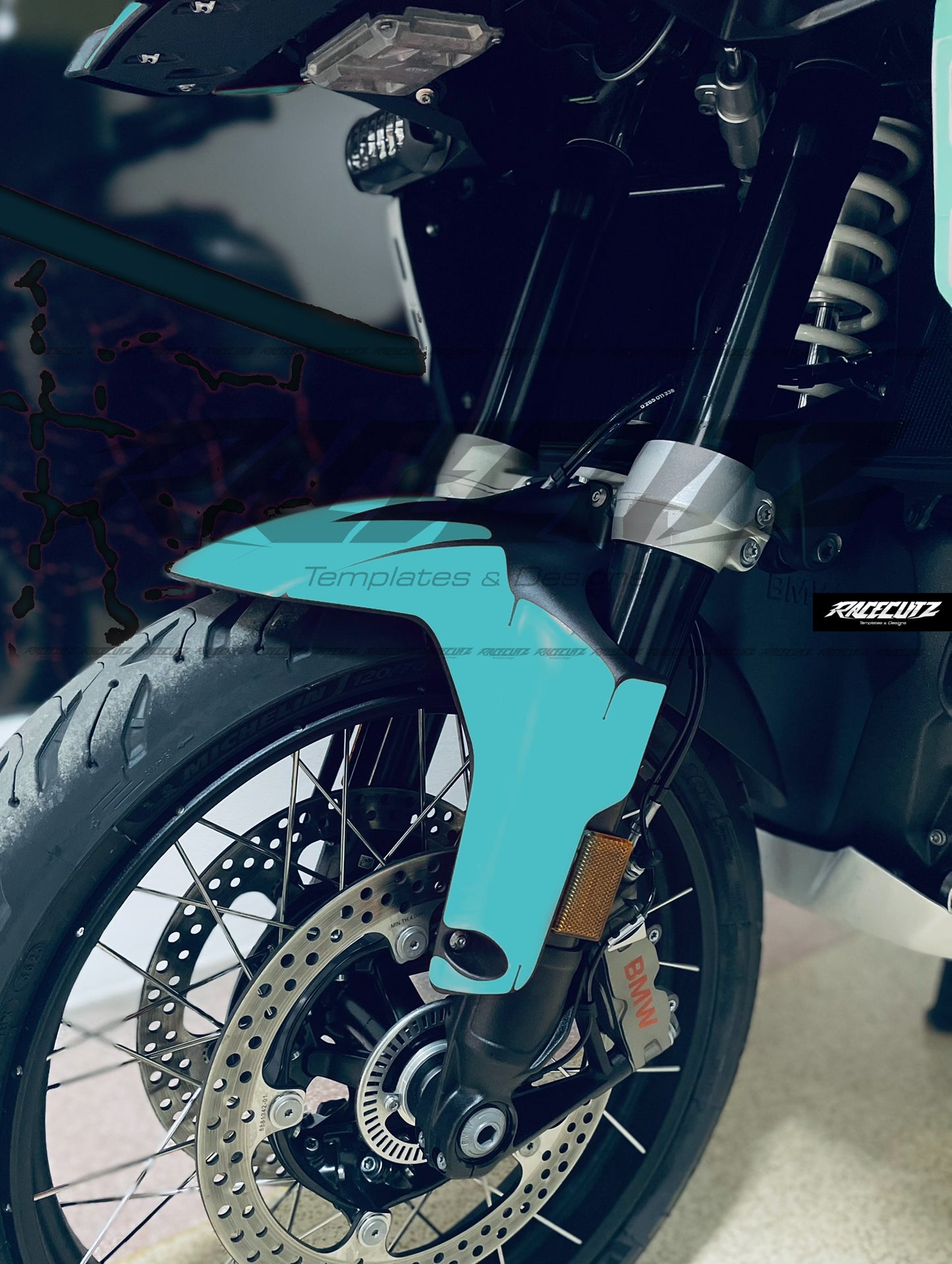 BMW R 1300 GS ADVENTURE 2024-2025 TEMPLATE