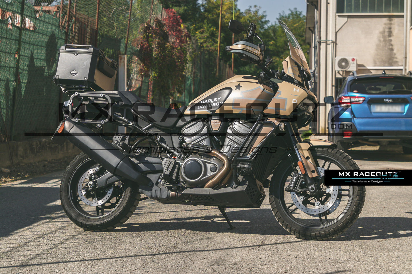 HARLEY DAVIDSON - PAN AMERICA 1250 - TEMPLATE