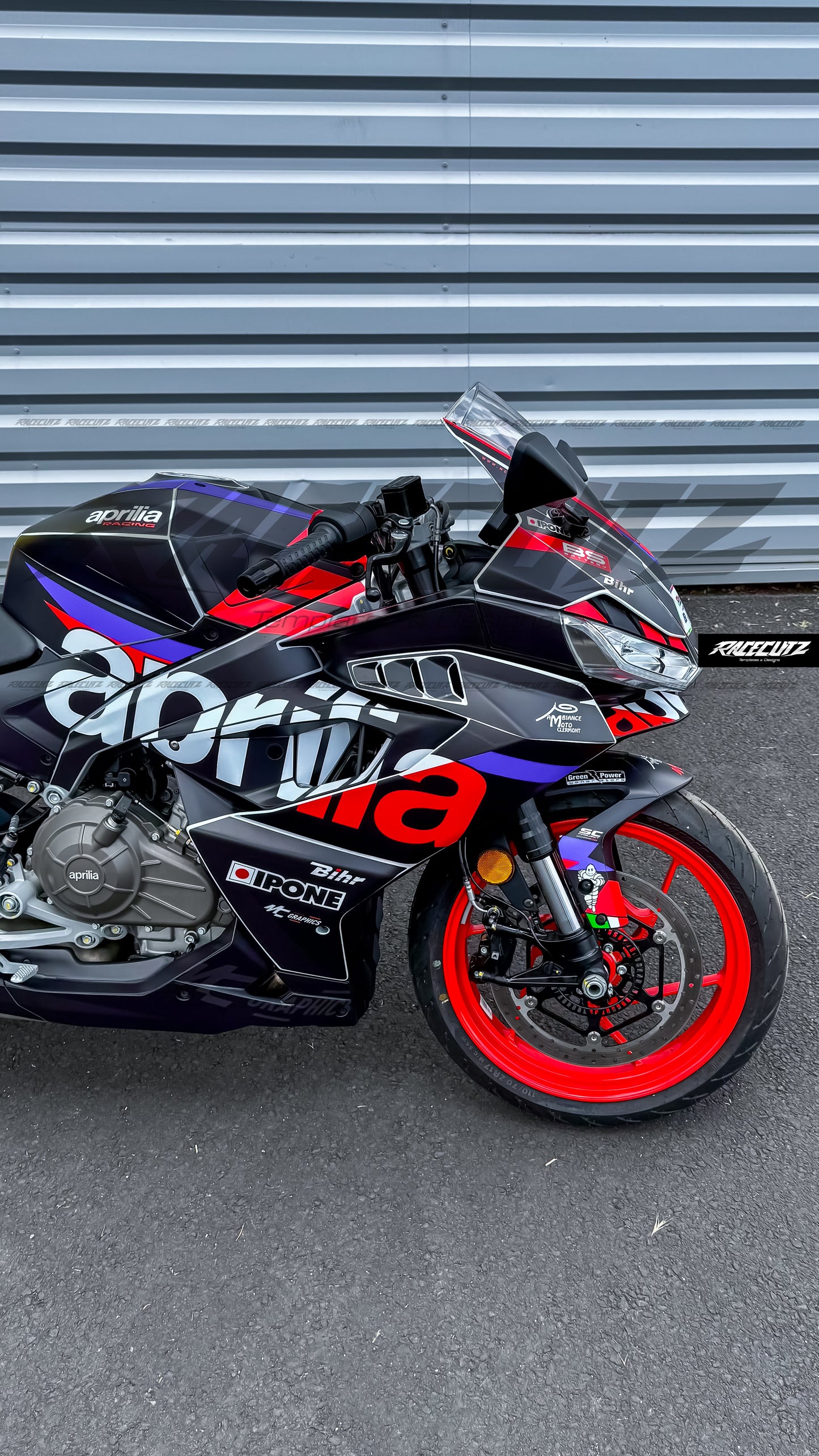 APRILIA RS 457 2024-2025 TEMPLATE
