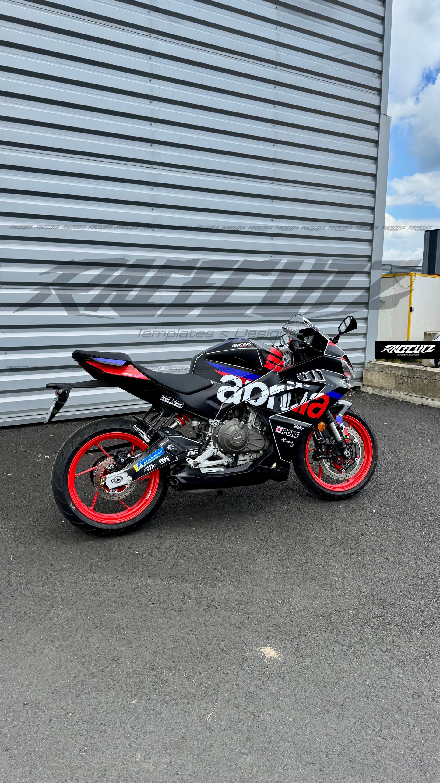 APRILIA RS 457 2024-2025 TEMPLATE