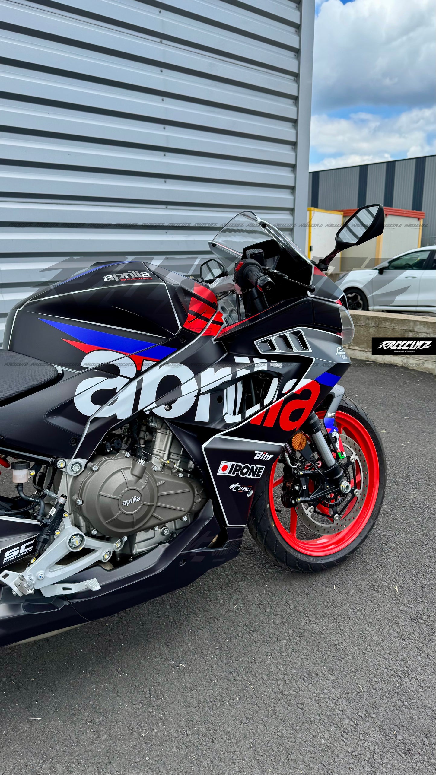 APRILIA RS 457 2024-2025 TEMPLATE