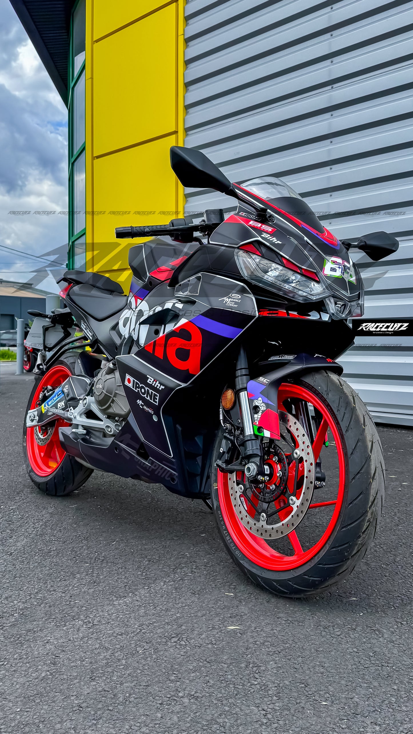 APRILIA RS 457 2024-2025 TEMPLATE