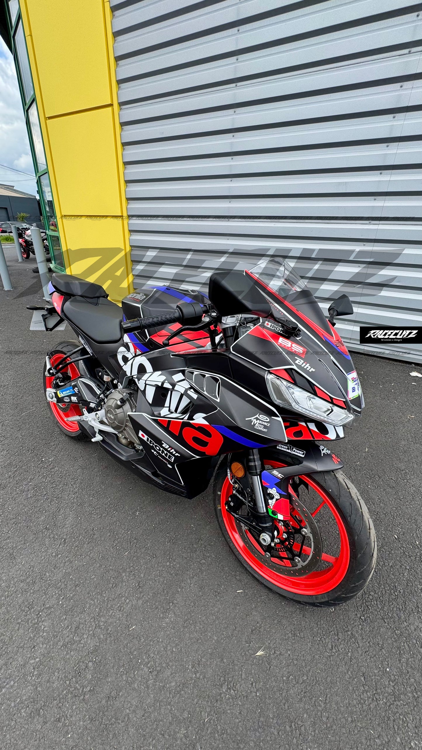 APRILIA RS 457 2024-2025 TEMPLATE