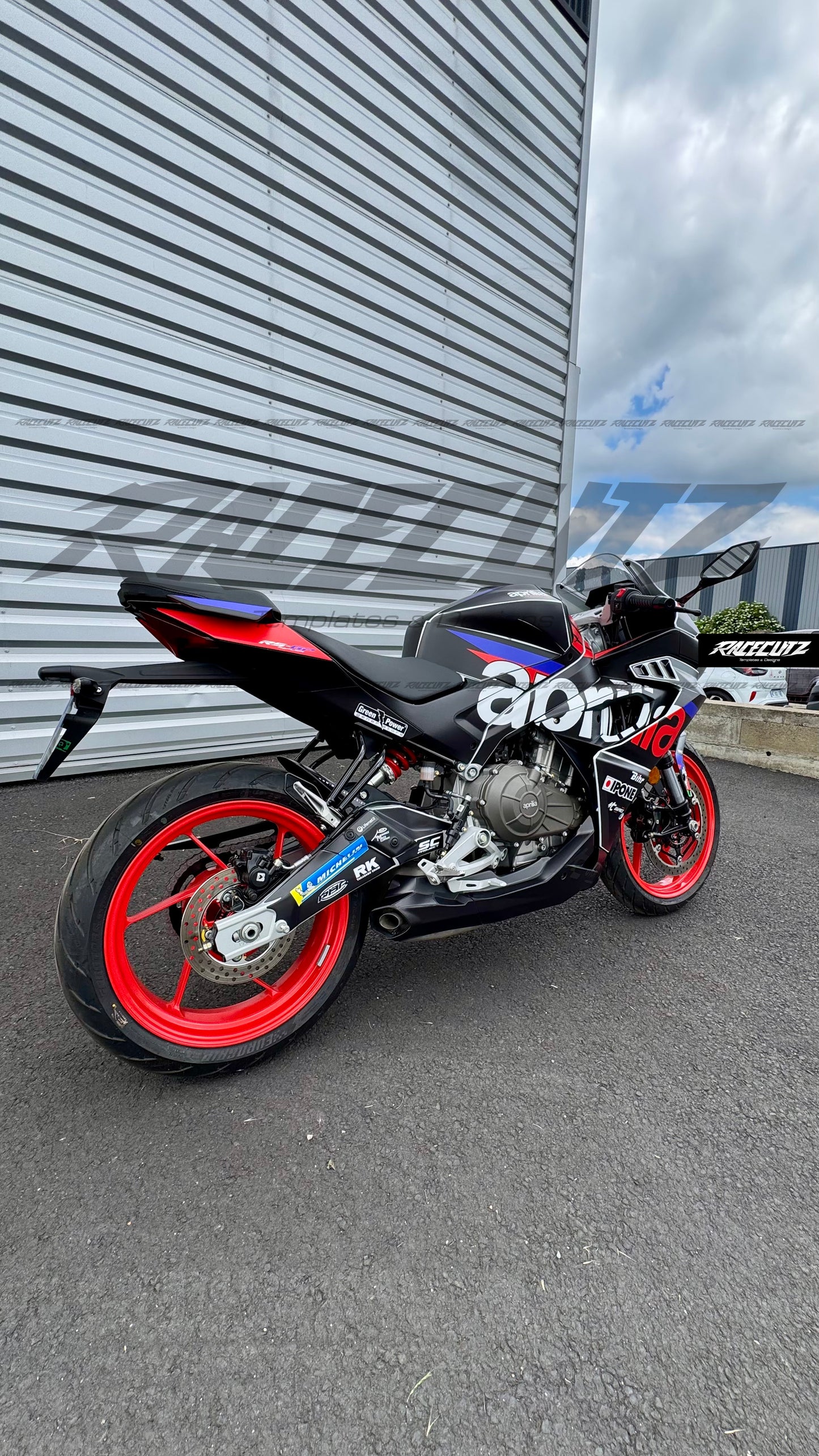 APRILIA RS 457 2024-2025 TEMPLATE
