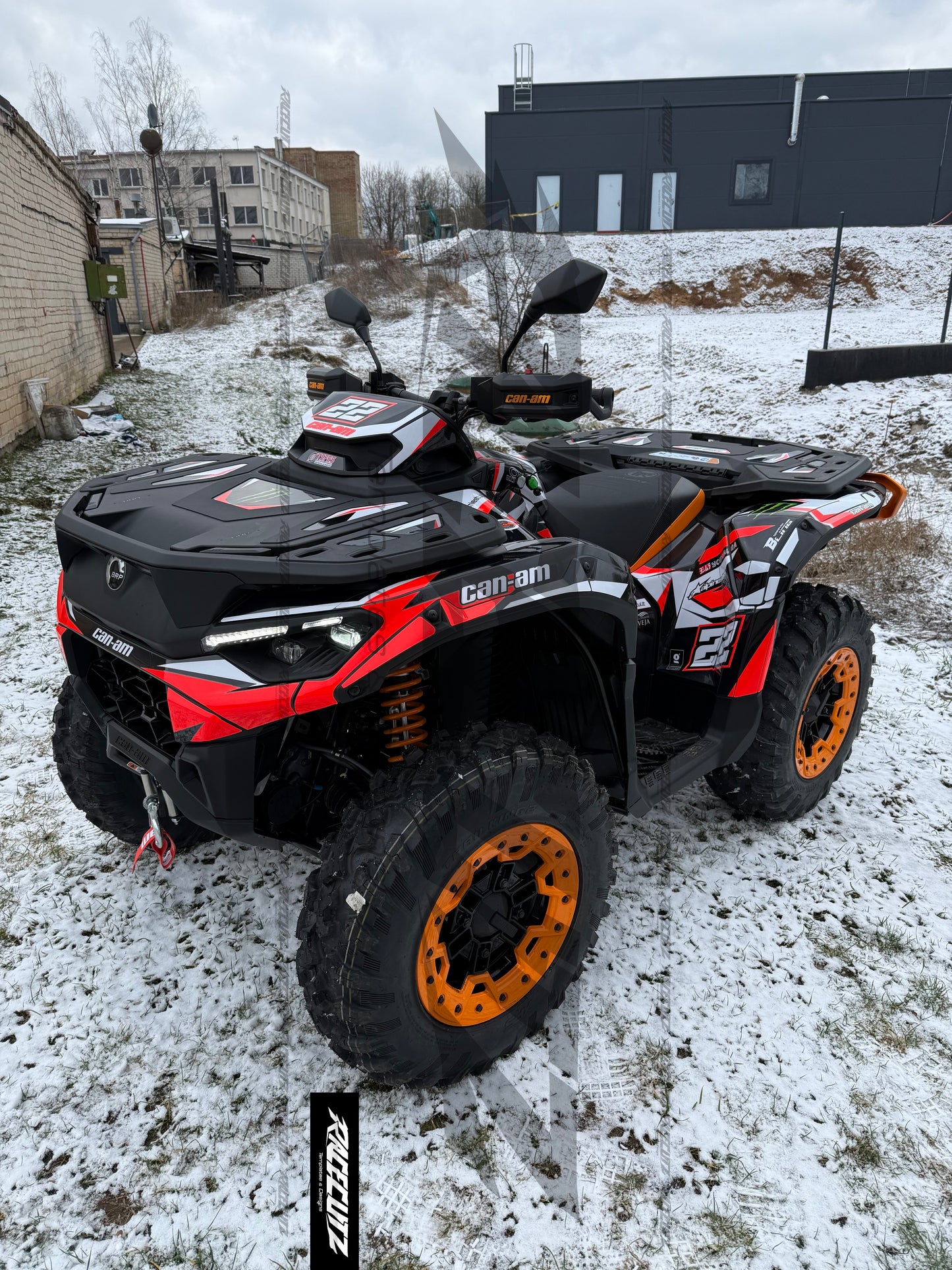 CAN-AM OUTLANDER G3 850+1000R 2025 TEMPLATE