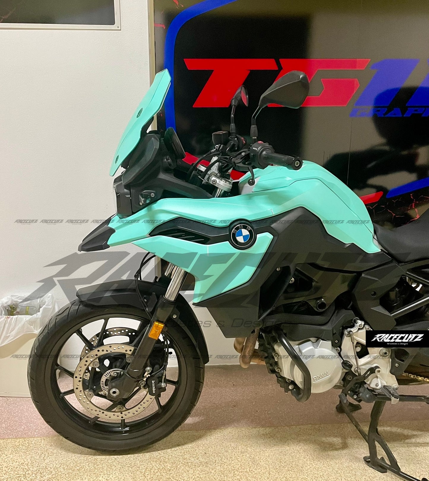 BMW F750 & 850 GS 2018-2024 TEMPLATE