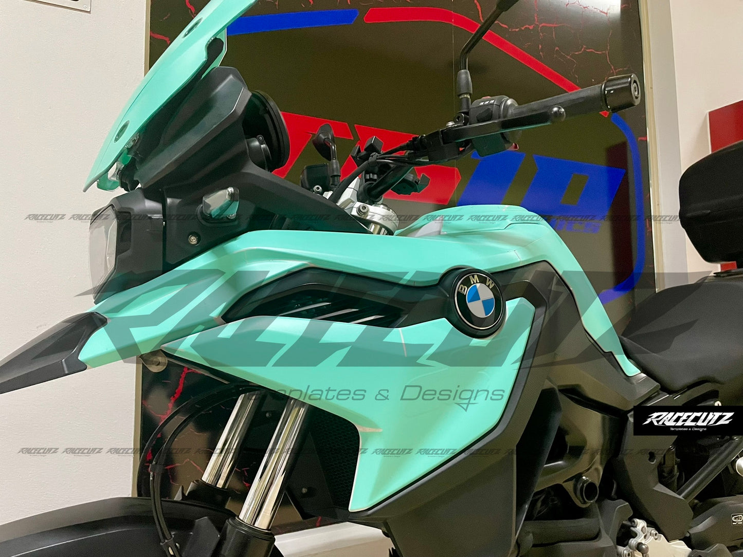 BMW F750 & 850 GS 2018-2024 TEMPLATE