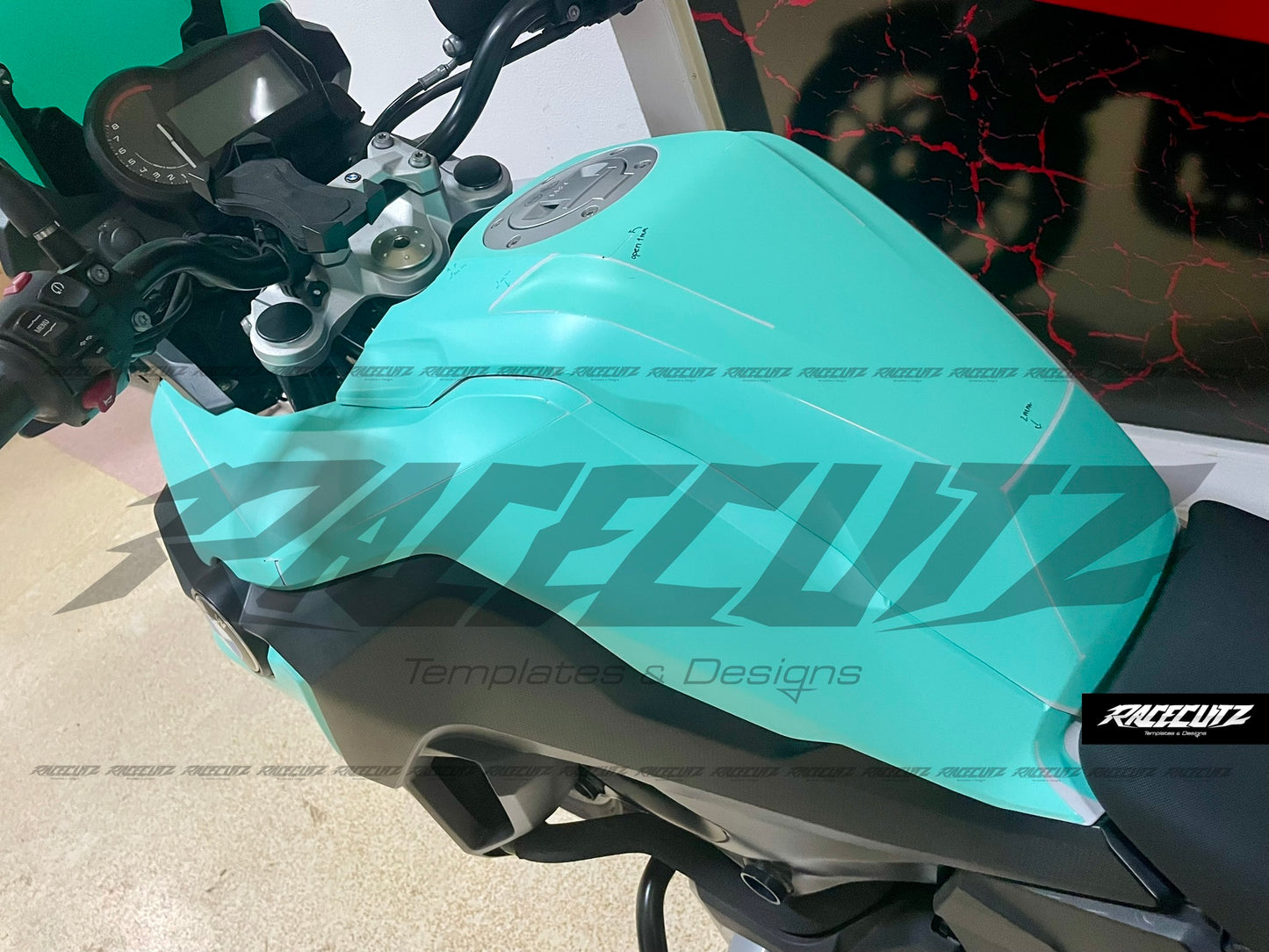 BMW F750 & 850 GS 2018-2024 TEMPLATE