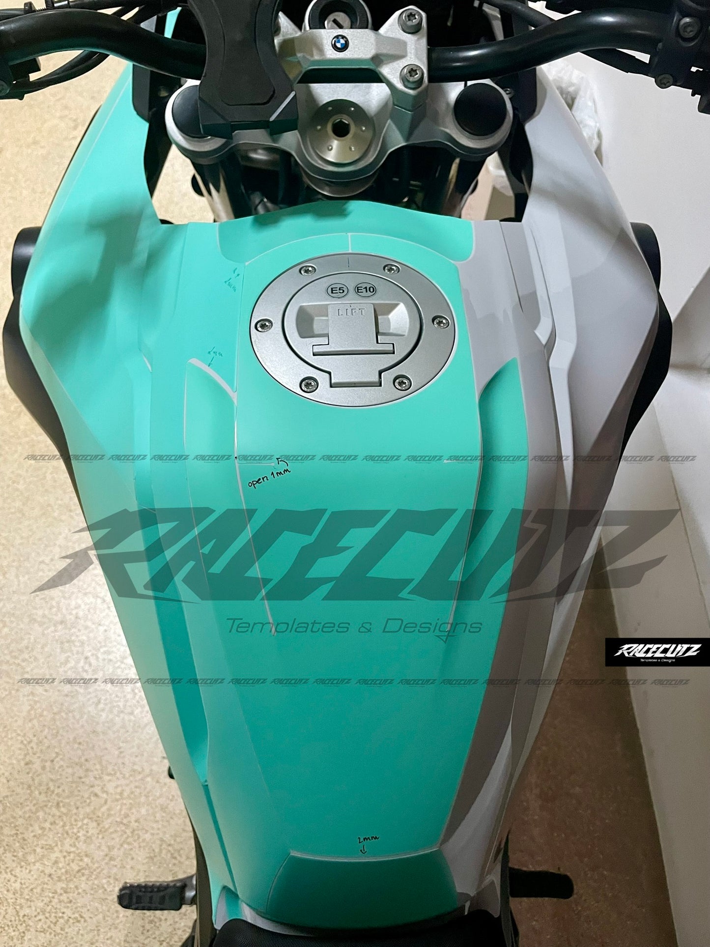 BMW F750 & 850 GS 2018-2024 TEMPLATE