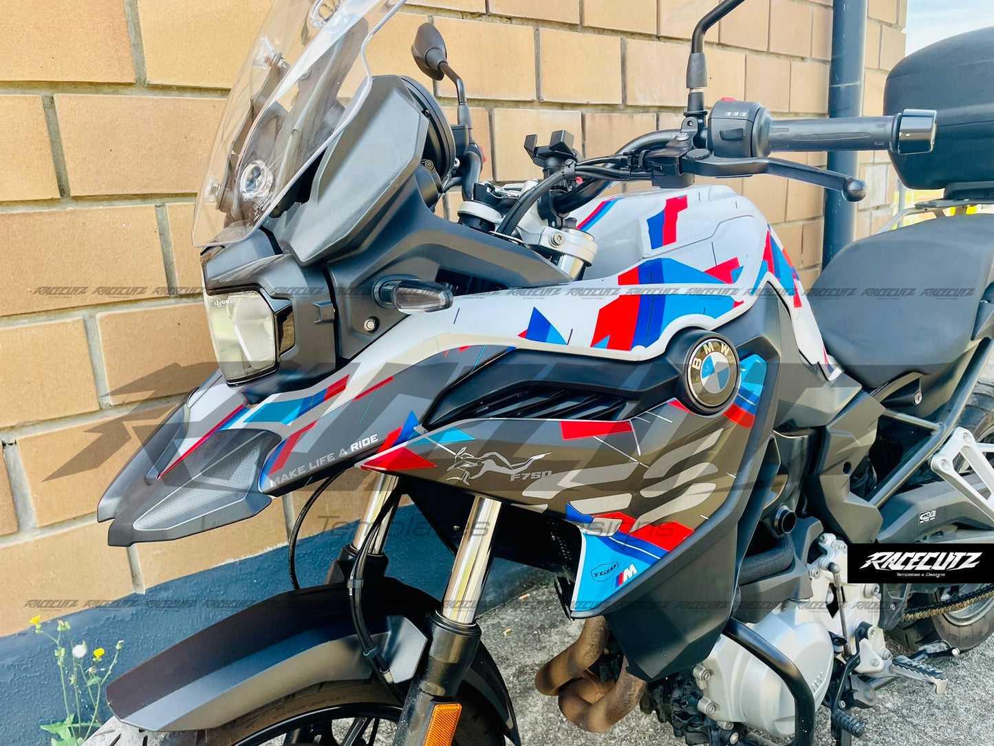 BMW F750 & 850 GS 2018-2024 TEMPLATE