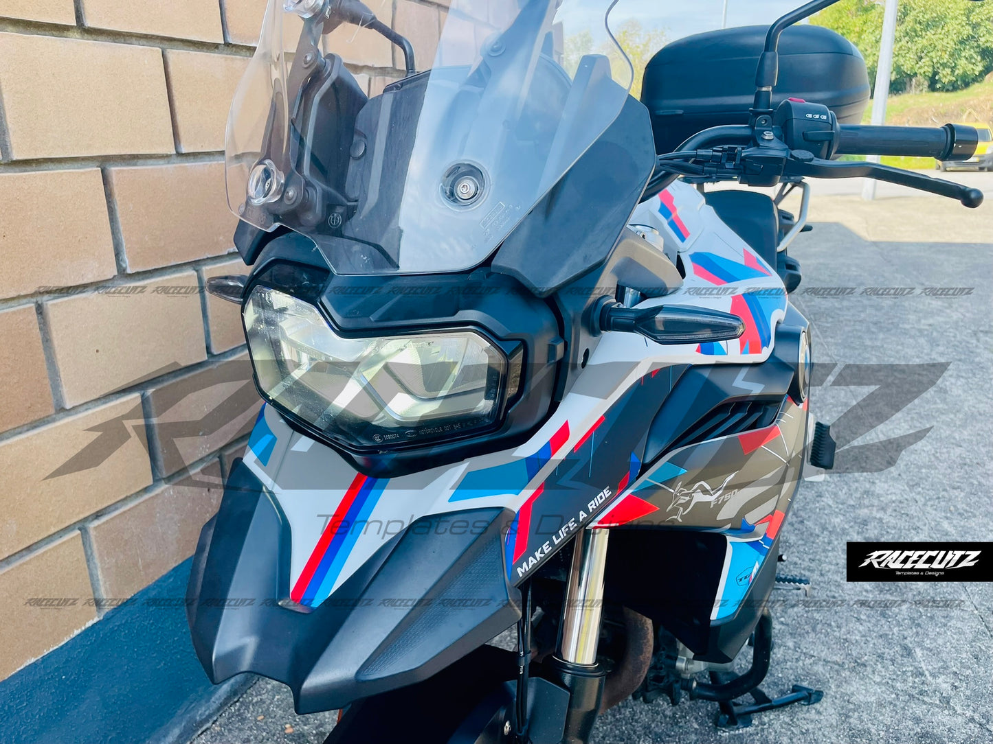 BMW F750 & 850 GS 2018-2024 TEMPLATE