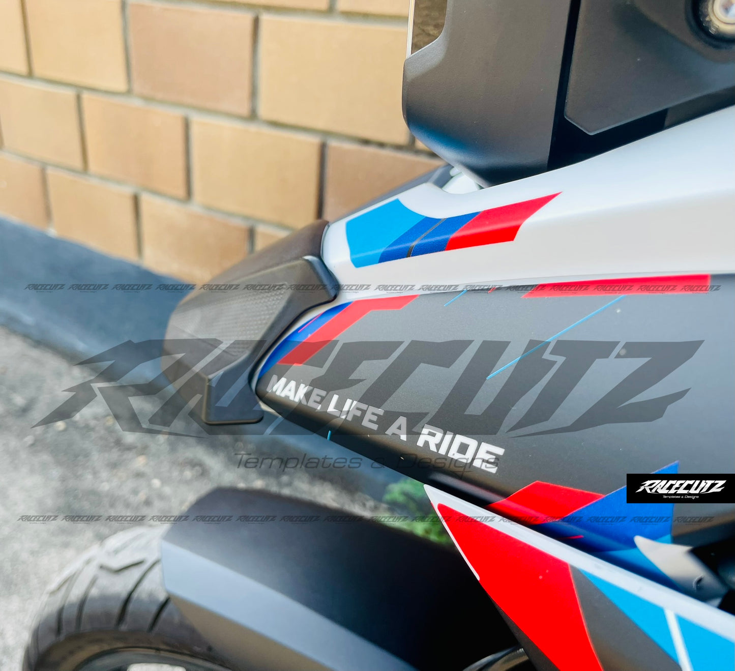 BMW F750 & 850 GS 2018-2024 TEMPLATE