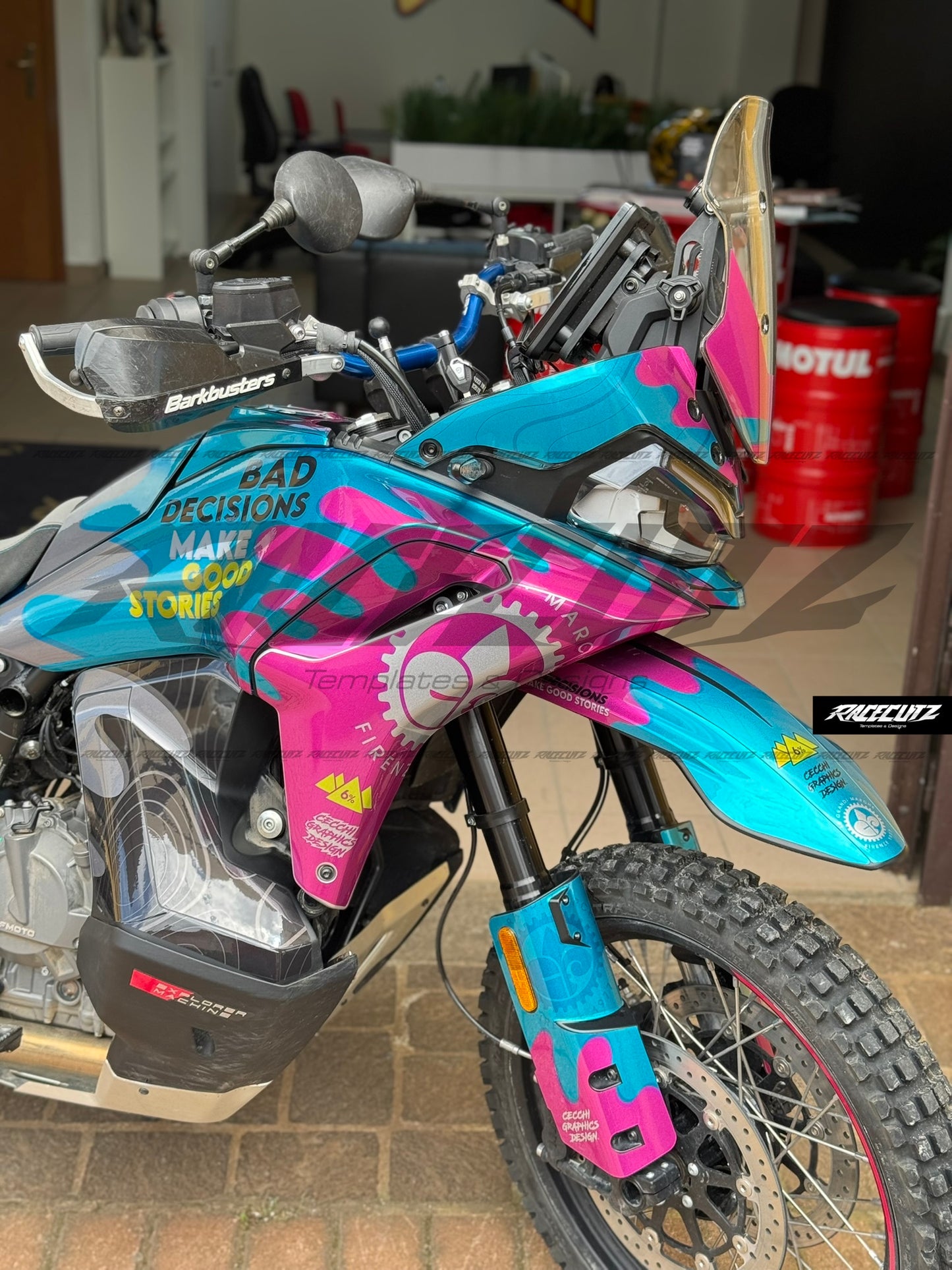 CFMOTO 800 MT-X 2025 TEMPLATE