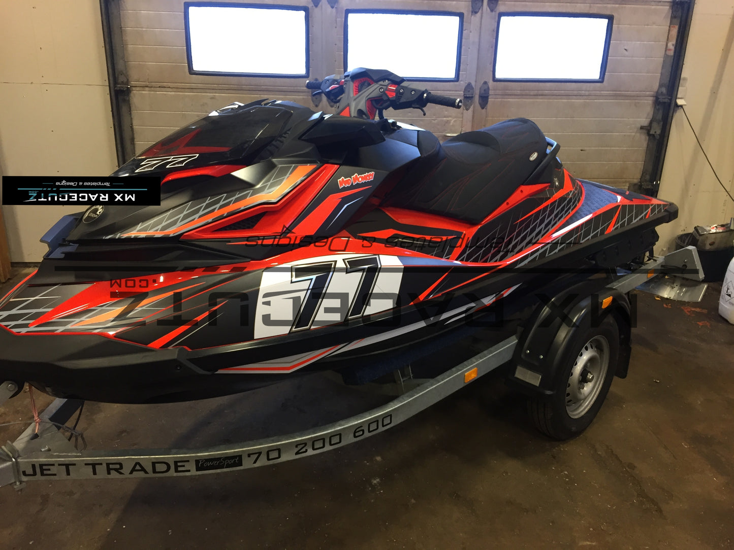 Seadoo RXP-X 2014-2020 Template