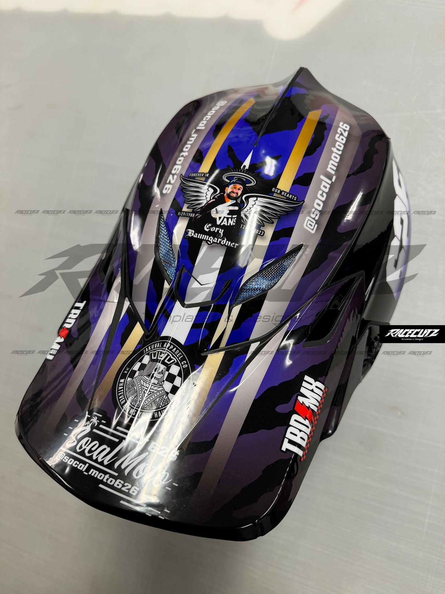 TROY LEE DESIGNS SE5 - SIZE MEDIUM & LARGE TEMPLATE