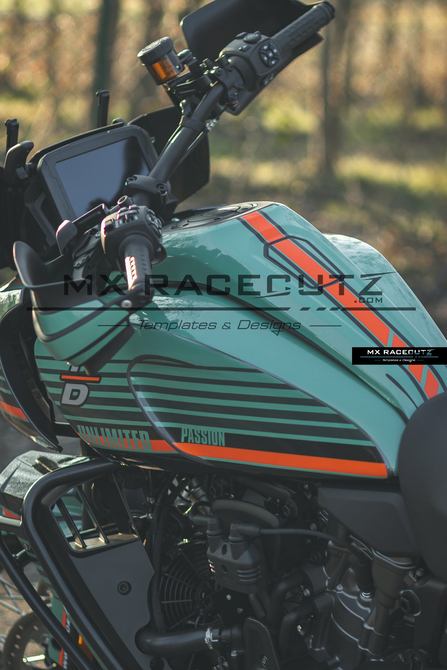HARLEY DAVIDSON - PAN AMERICA 1250 - TEMPLATE