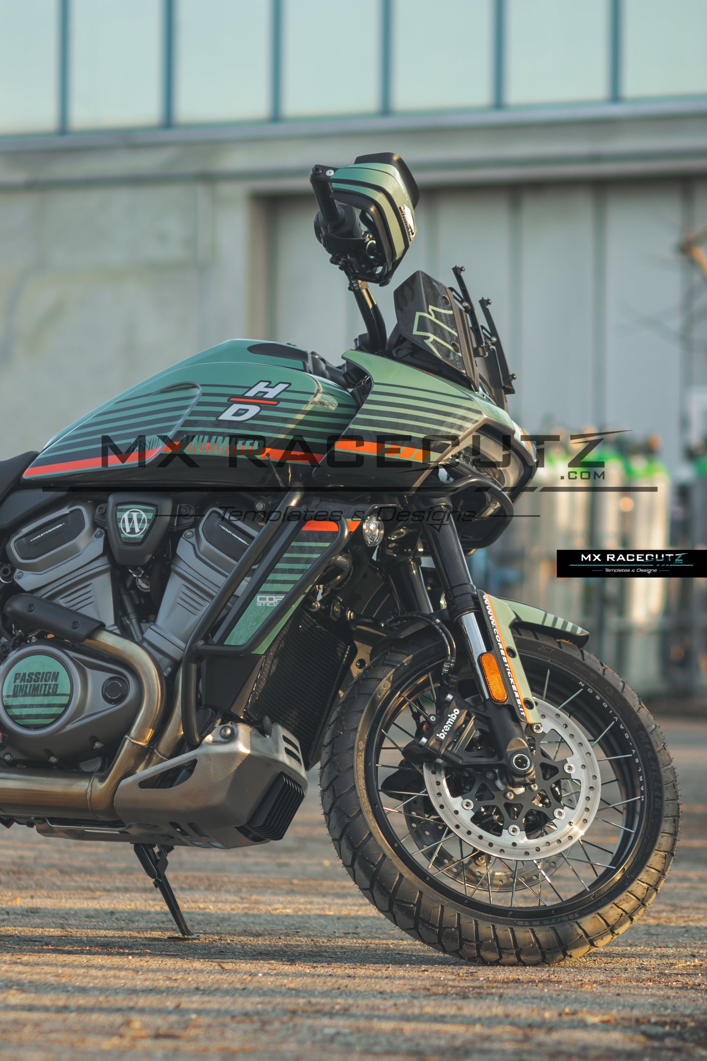HARLEY DAVIDSON - PAN AMERICA 1250 - TEMPLATE