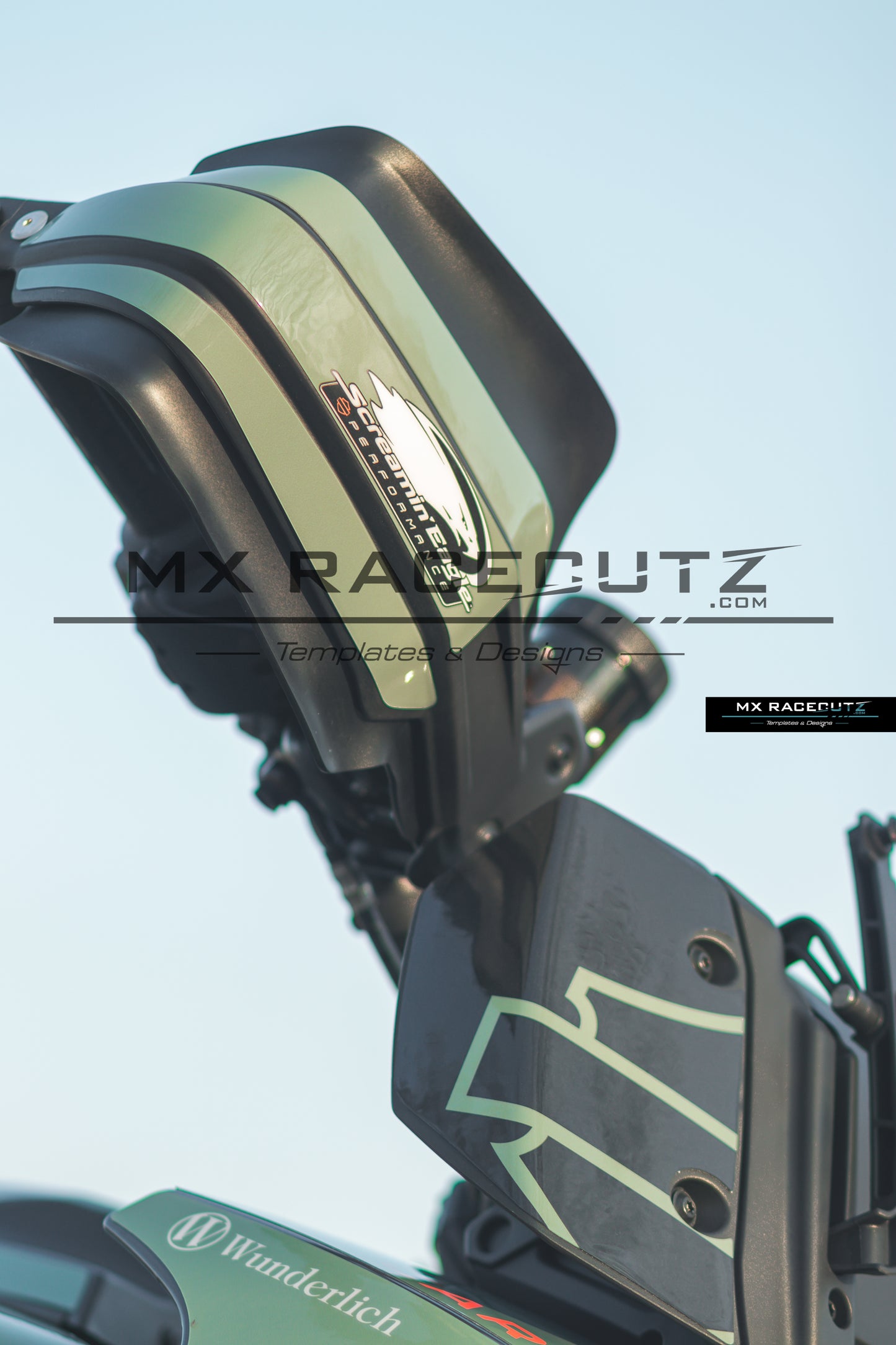 HARLEY DAVIDSON - PAN AMERICA 1250 - TEMPLATE