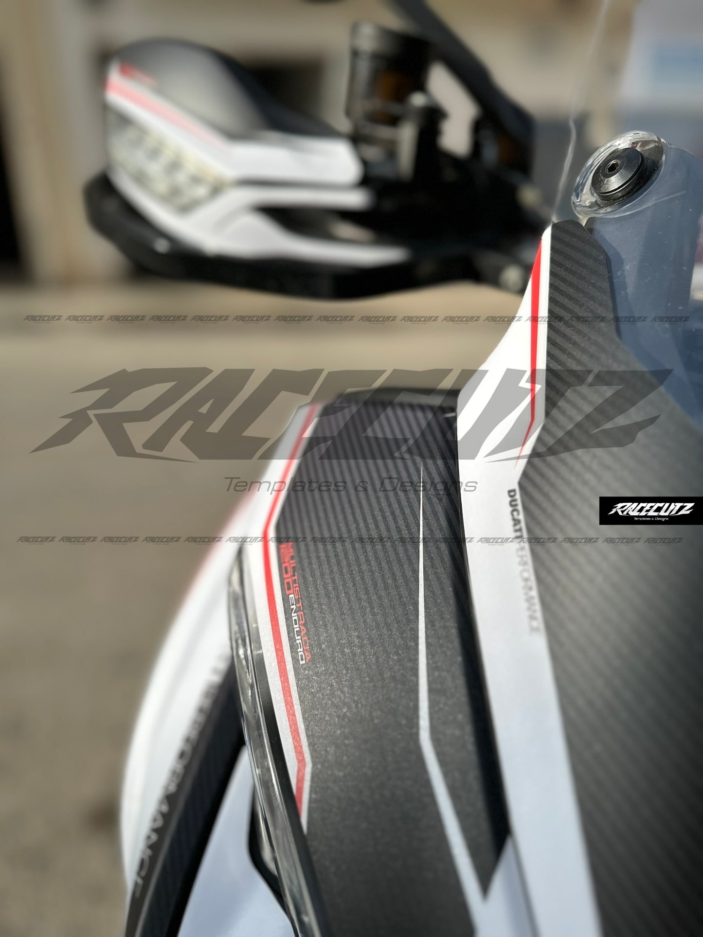DUCATI MULTISTRADA 1200 & 1260 2016-2022 ENDURO TEMPLATE