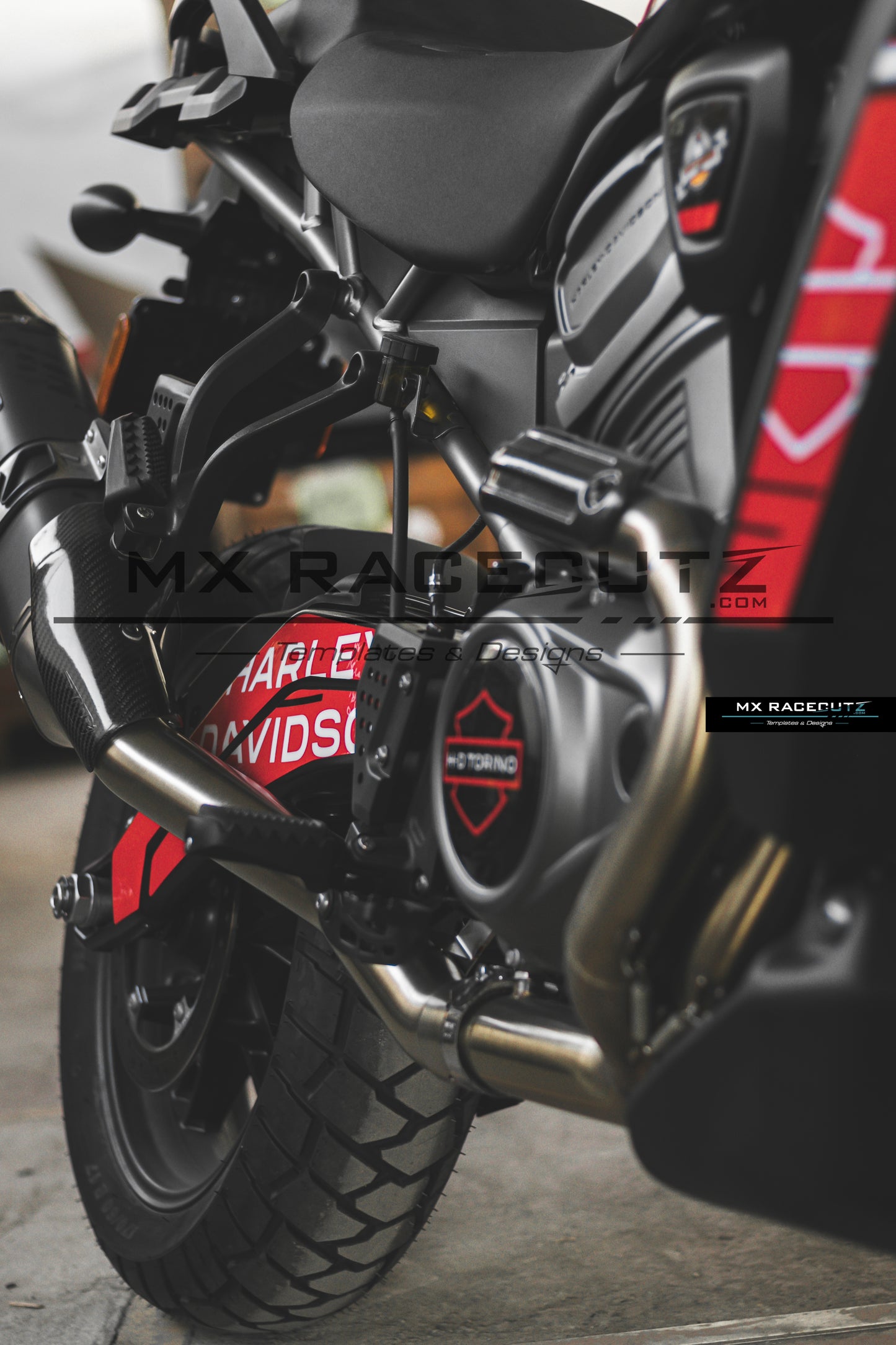 HARLEY DAVIDSON - PAN AMERICA 1250 - TEMPLATE