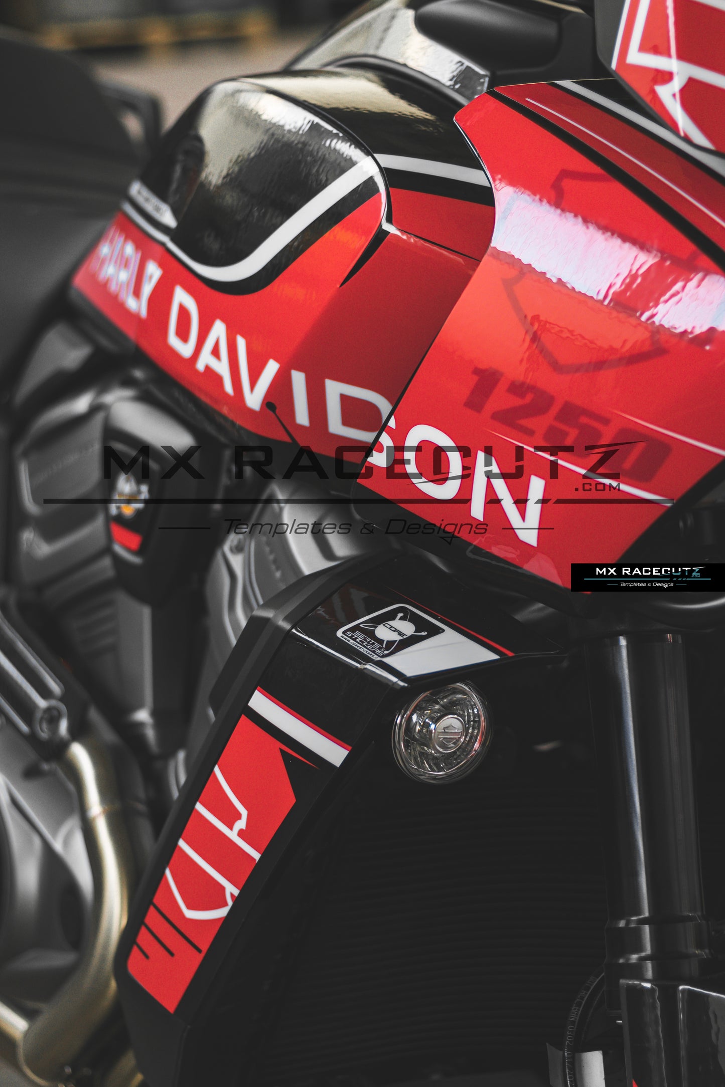 HARLEY DAVIDSON - PAN AMERICA 1250 - TEMPLATE