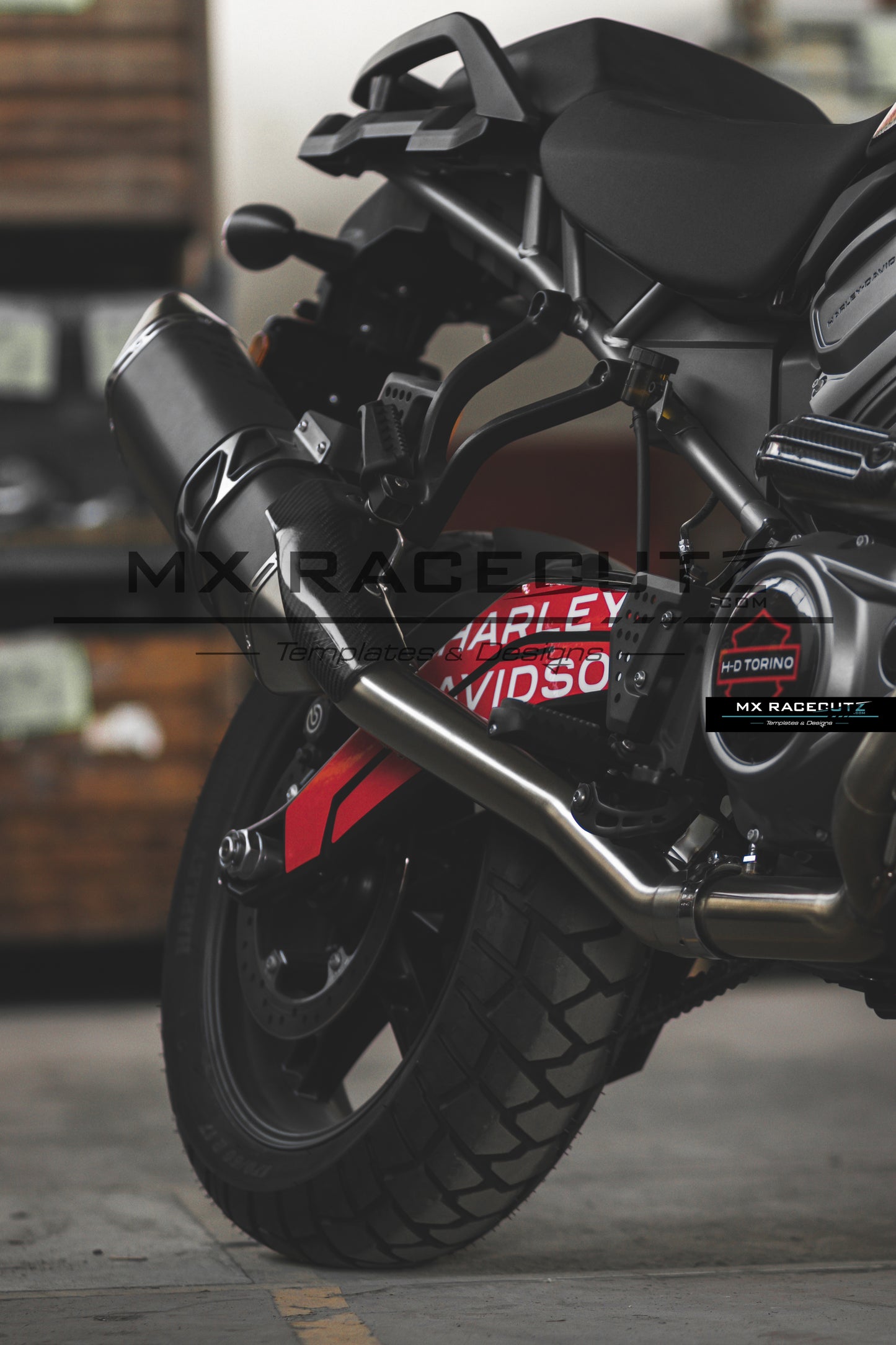 HARLEY DAVIDSON - PAN AMERICA 1250 - TEMPLATE