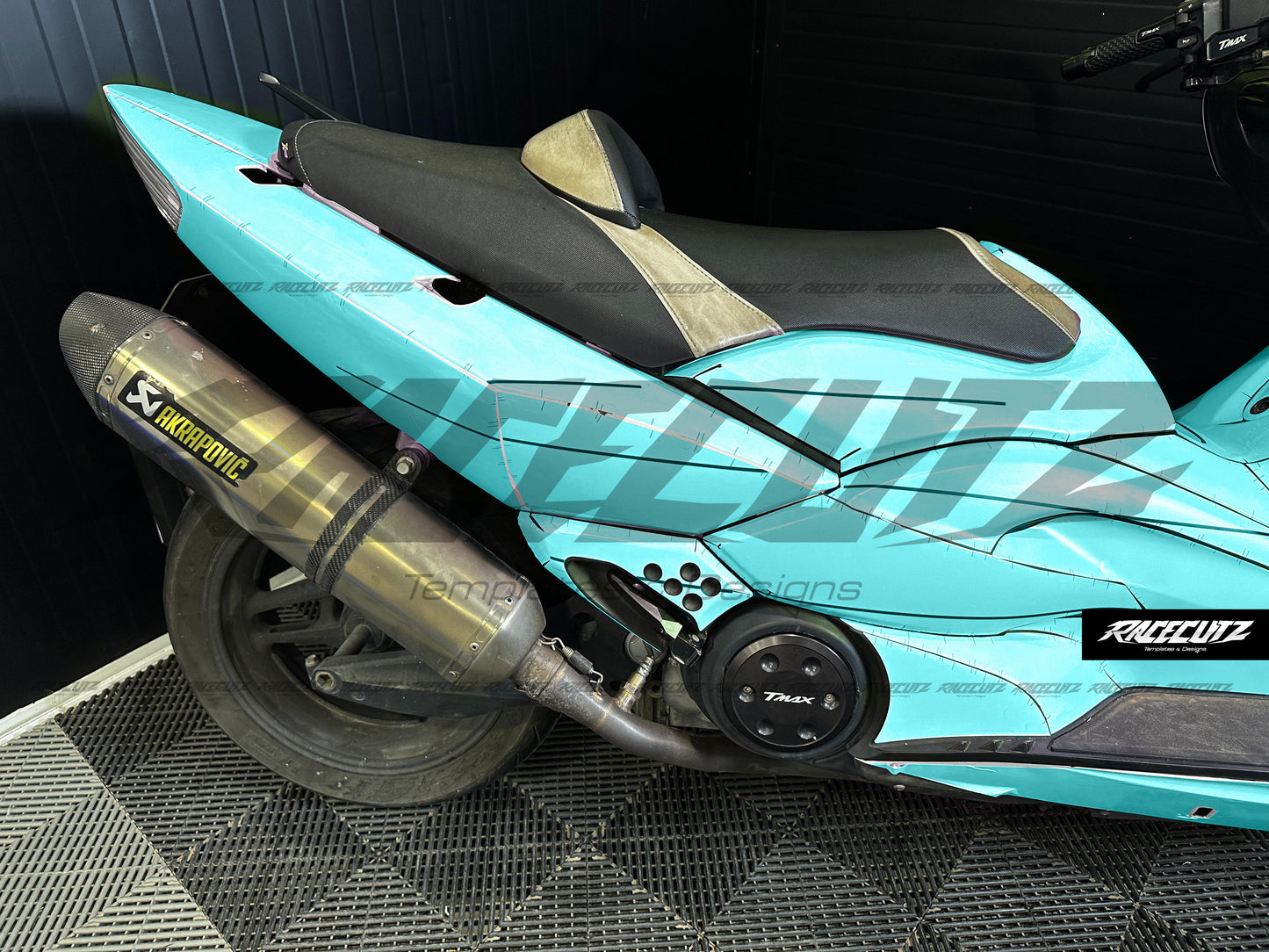 YAMAHA TMAX 500 2008-2011 TEMPLATE