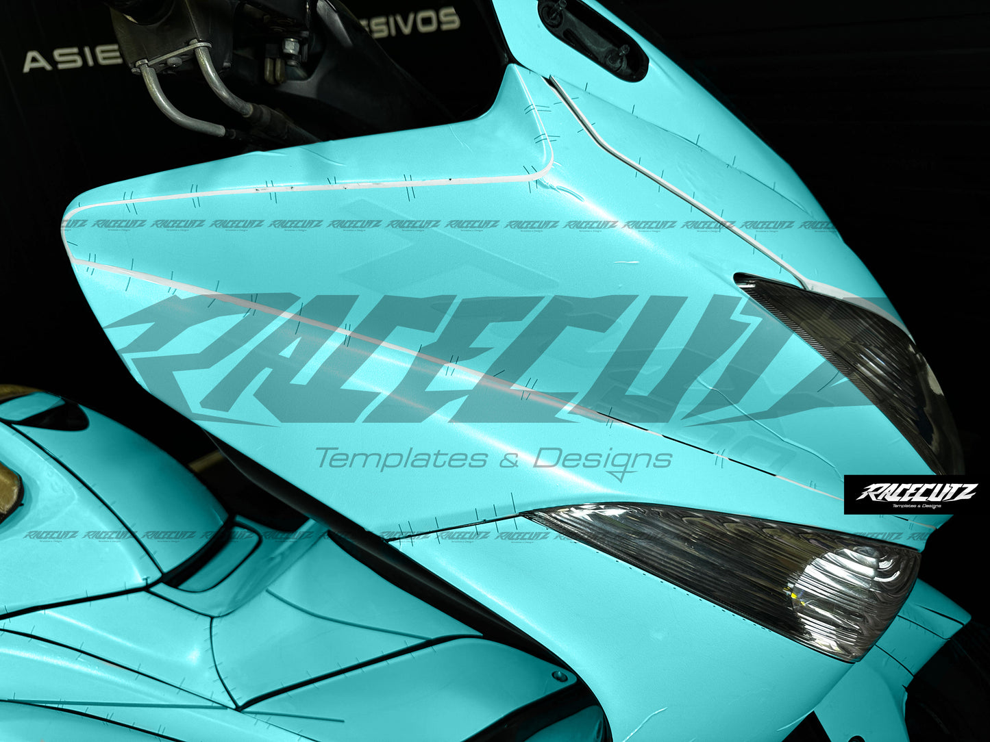 YAMAHA TMAX 500 2008-2011 TEMPLATE
