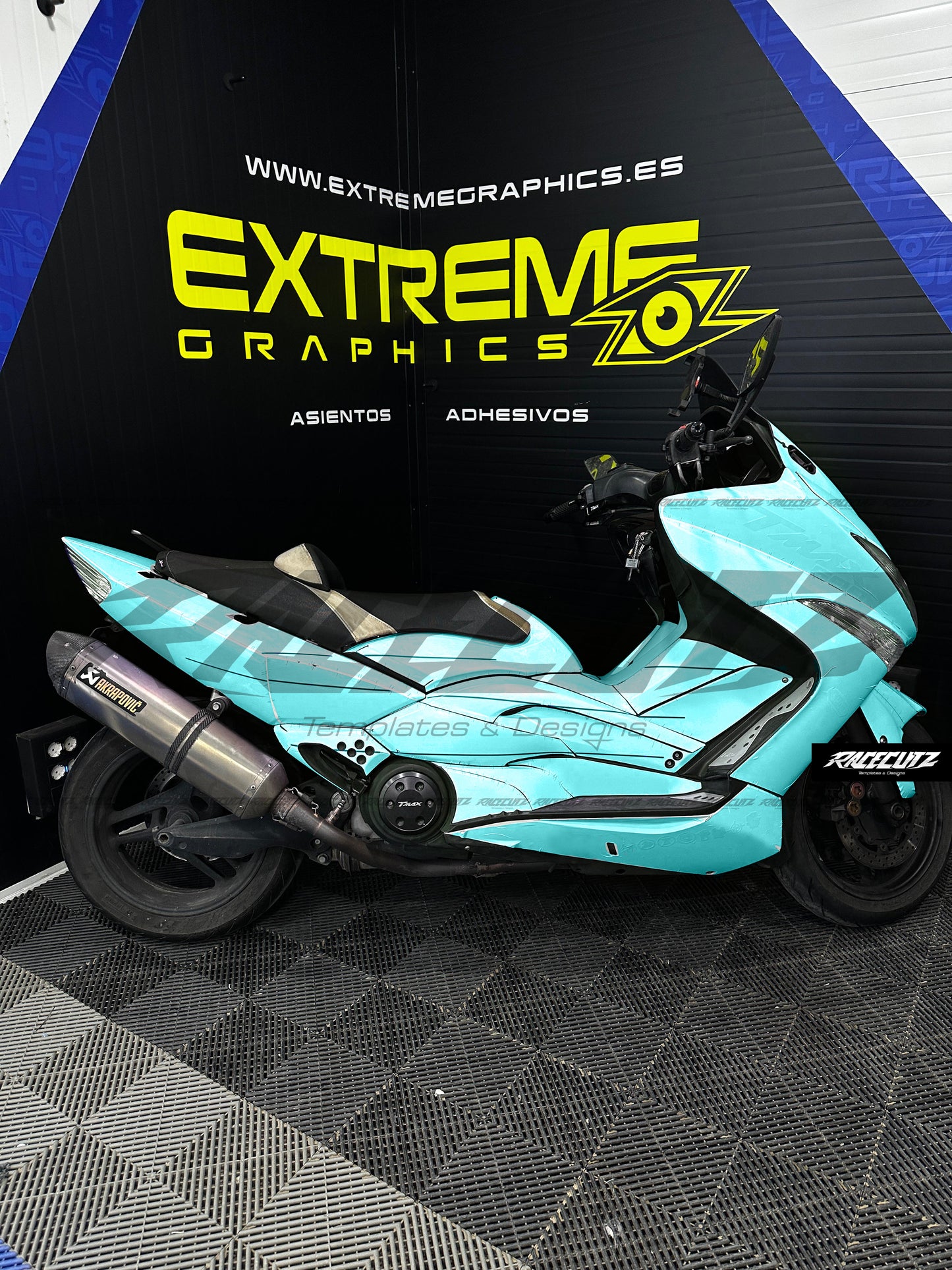 YAMAHA TMAX 500 2008-2011 TEMPLATE