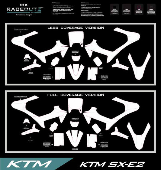 KTM SX-E2 2024-2025 TEMPLATE