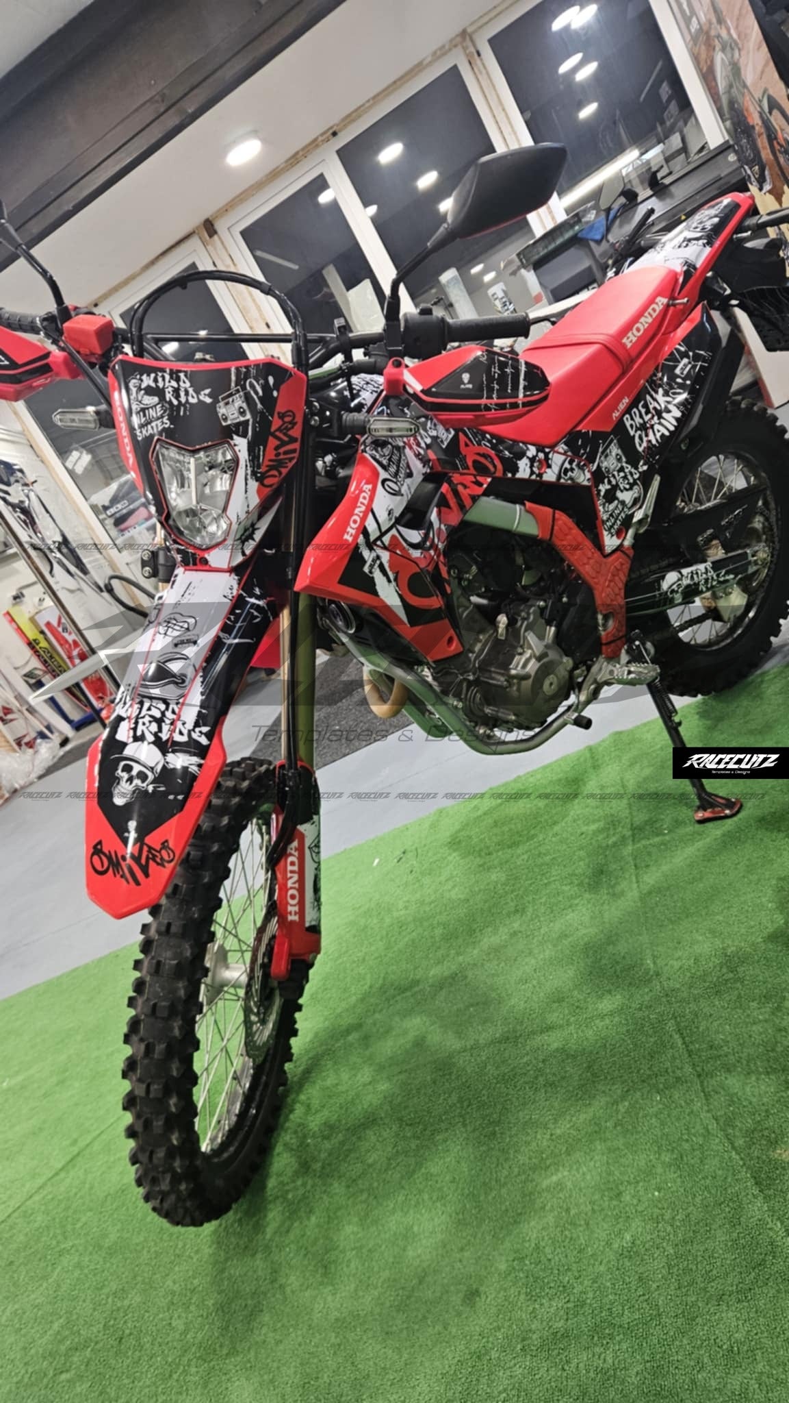 HONDA CRF 250L & 300L 2021-2025 TEMPLATE