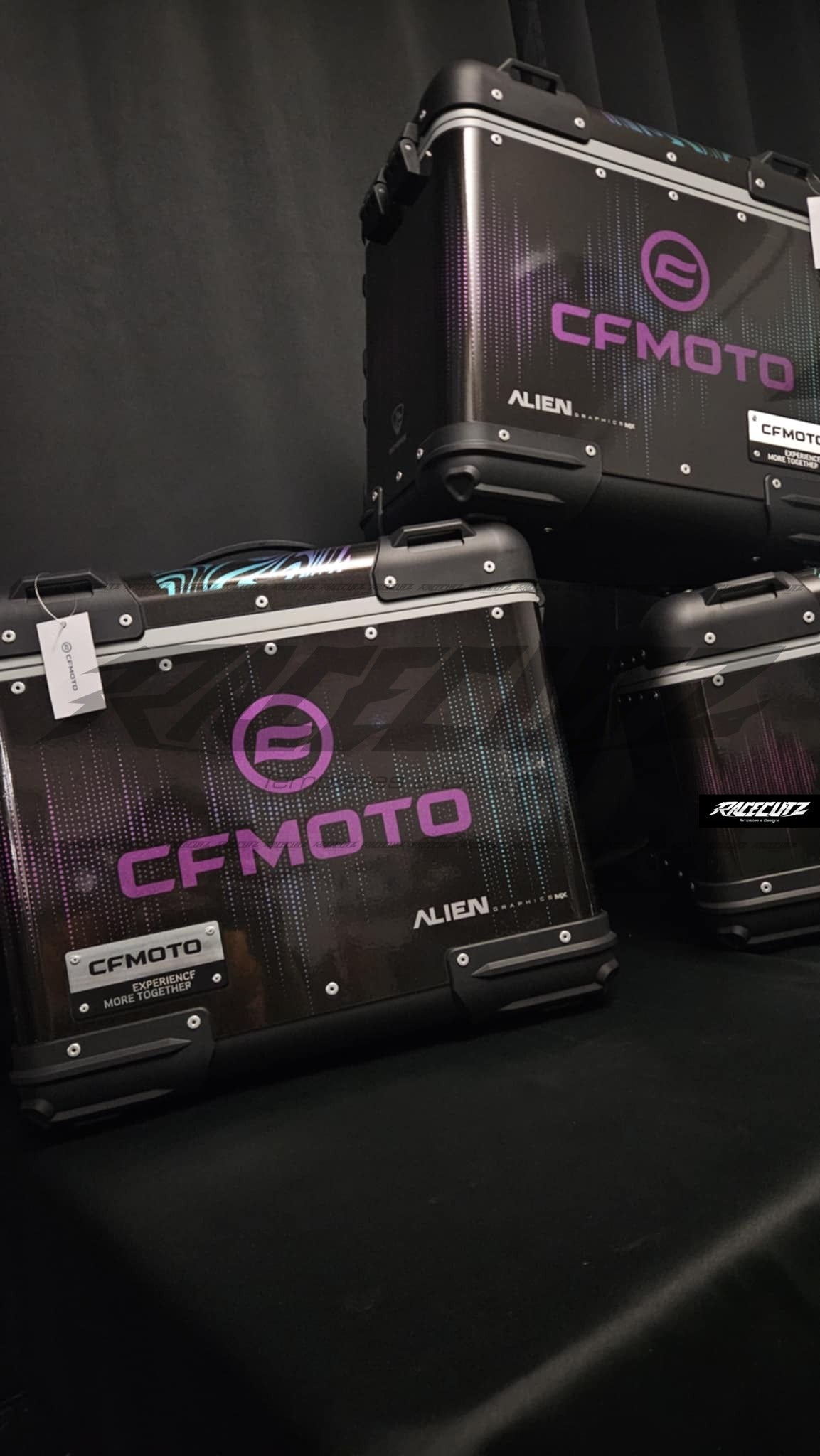 CFMOTO 450 MT + 700 MT + 800 MT + 800 MT-X PANNIERS TEMPLATE