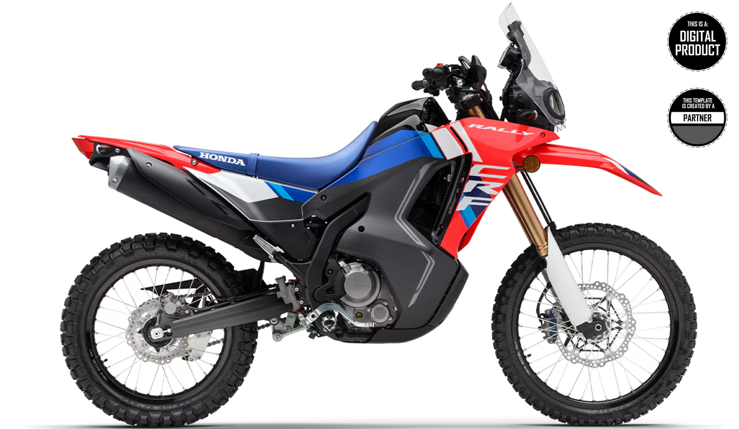 HONDA CRF 250 & 300 RALLY 2021-2025 TEMPLATE