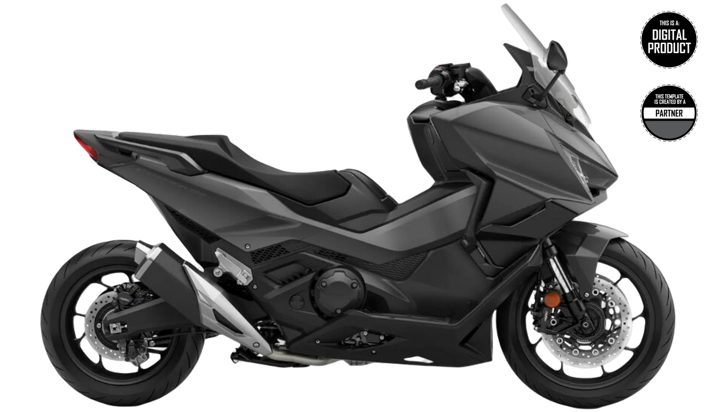 HONDA FORZA 750 2025 TEMPLATE