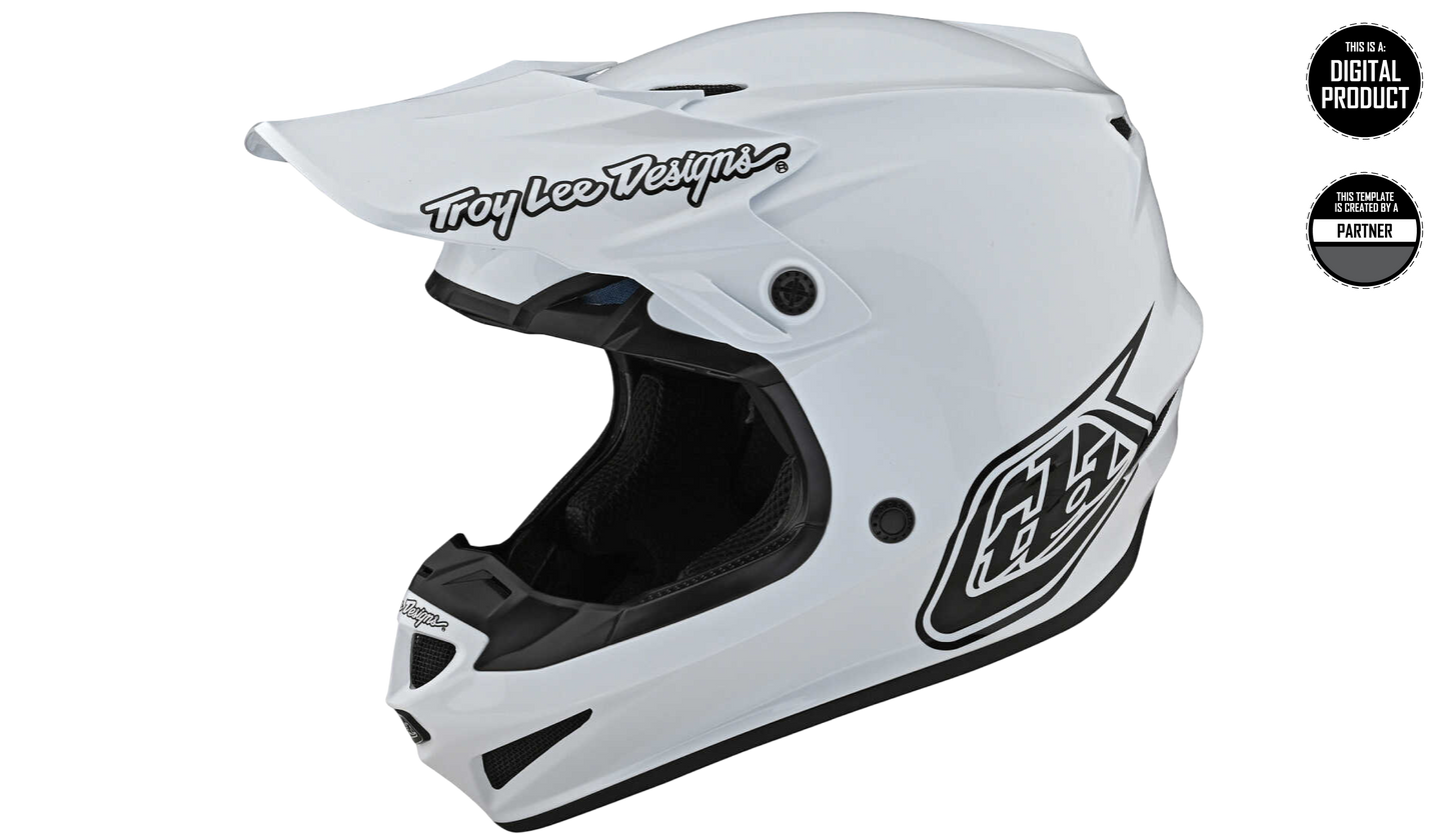 TROY LEE DESIGNS SE4 - SIZE MEDIUM & LARGE TEMPLATE