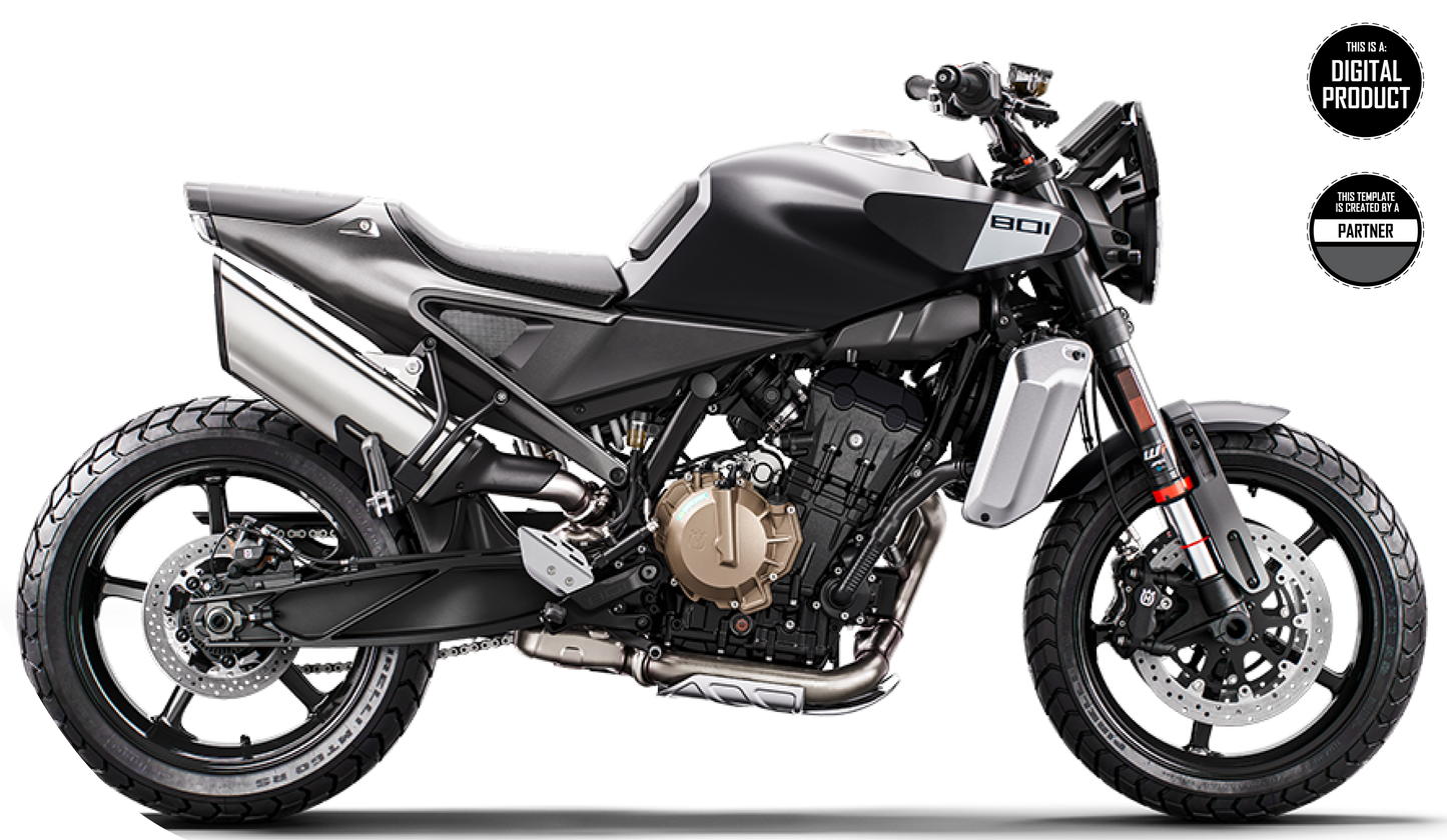 HUSQVARNA SVARTPILEN 801 2024-2025 TEMPLATE