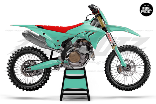 DUCATI DESMO 450 MX - 5 VIEW MOCKUP