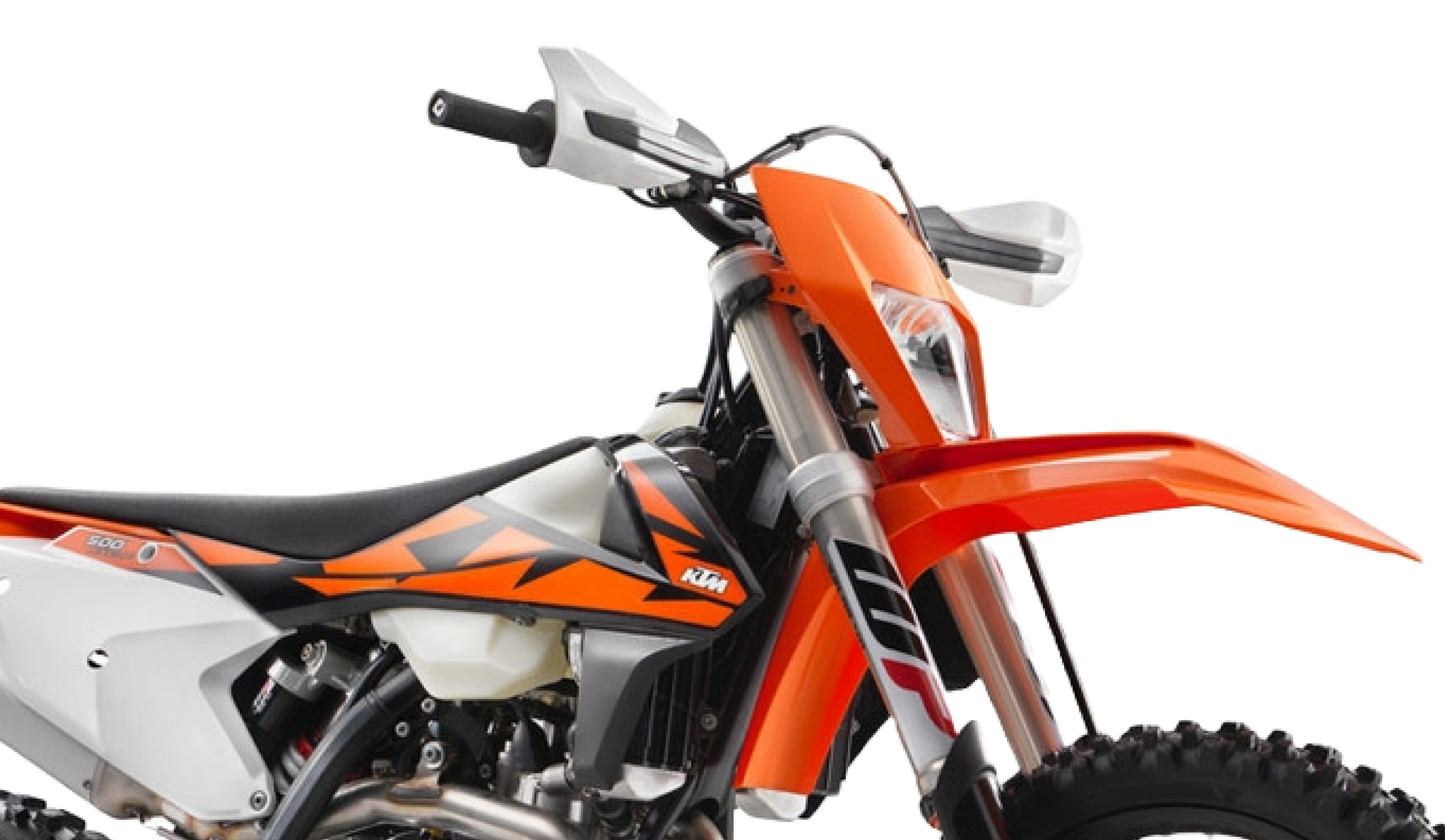 KTM EXC 2017-2019 HEADLIGHT MASK TEMPLATE