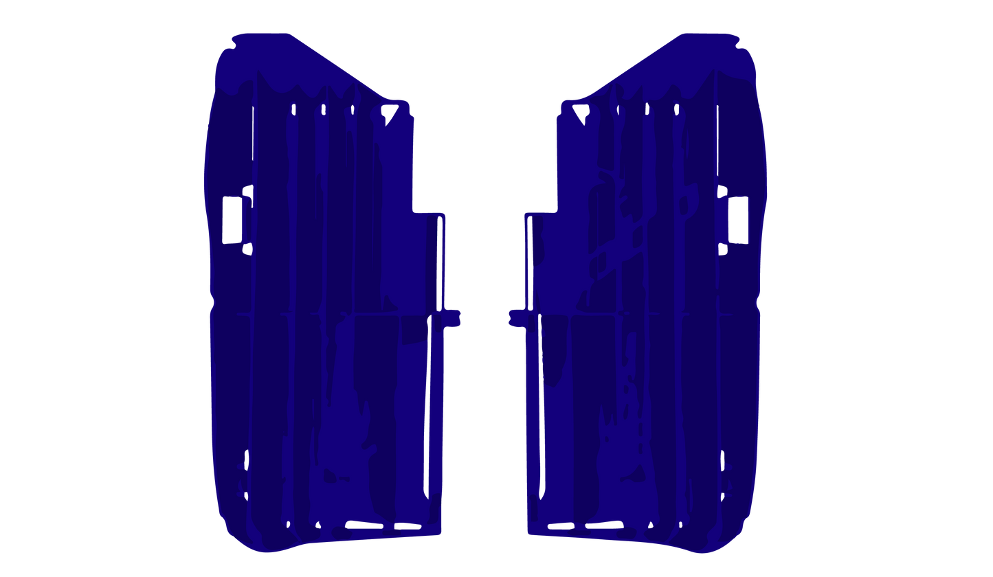 YAMAHA YZF 250 2024+ & 450 2023+ & Fantic XXF 450 2023-2025 & XXF 250 2025 RADIATOR GUARDS TEMPLATE