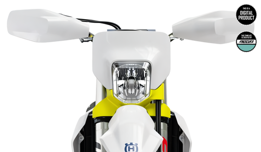 HUSQVARNA FE+TE & FC+TC 2024+ OEM HANDGUARDS TEMPLATE