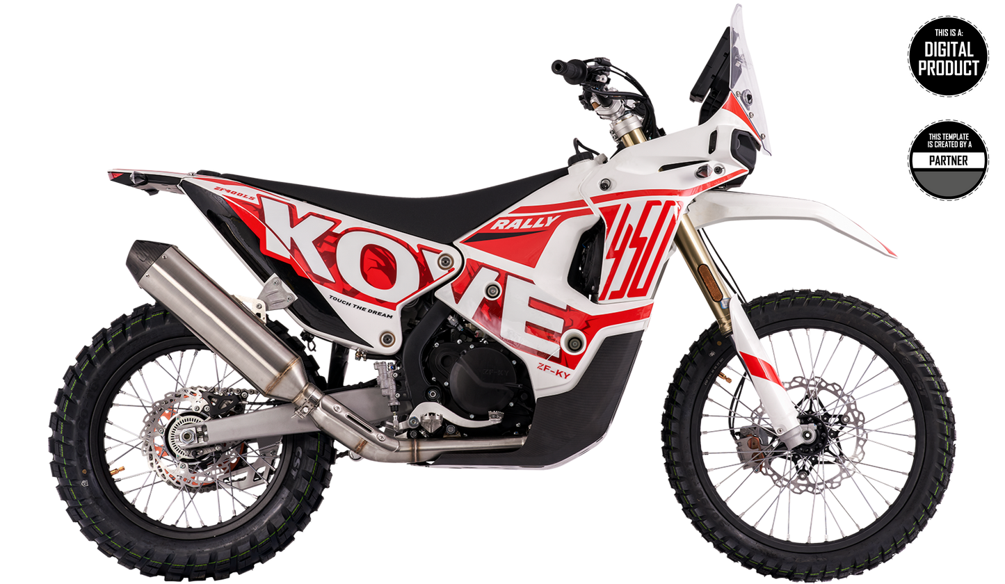 KOVE 450 RALLY 2022-2025 TEMPLATE