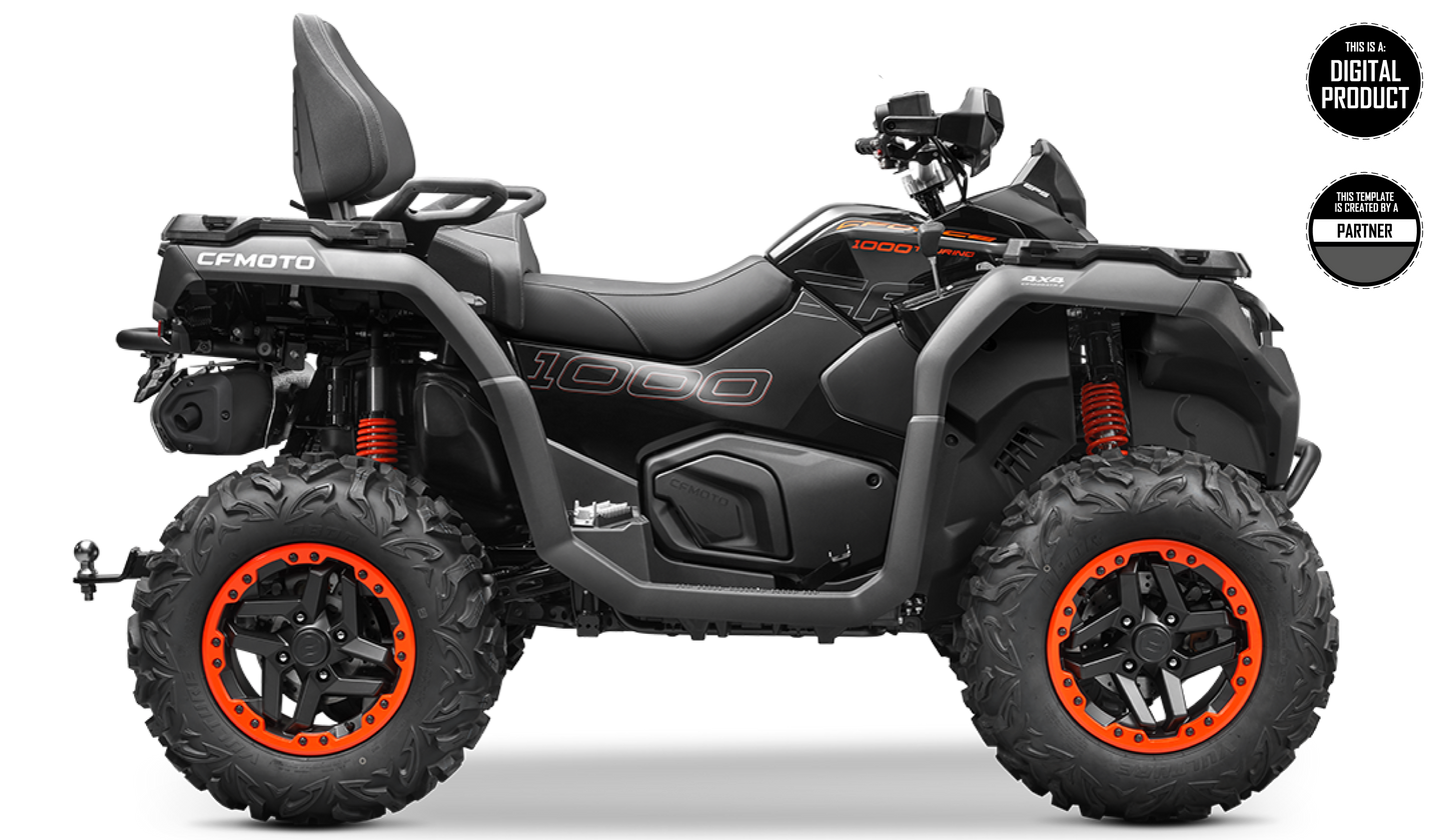 CFMOTO CFORCE 850 & 1000 TOURING/PREMIUM 2024-2025 TEMPLATE