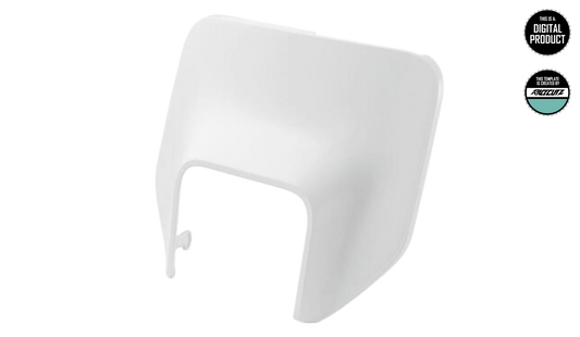 HUSQVARNA TE & FE 2024+ HEADLIGHT MASK TEMPLATE