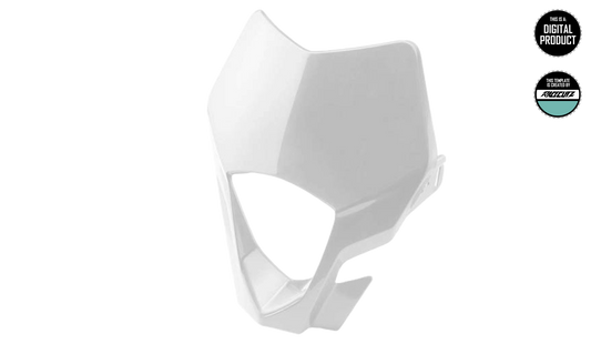 GASGAS EC 2021-2023 - HEADLIGHT MASK TEMPLATE