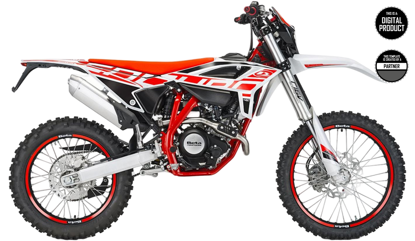 BETA RR 125 4T LC 2021-2024 TEMPLATE