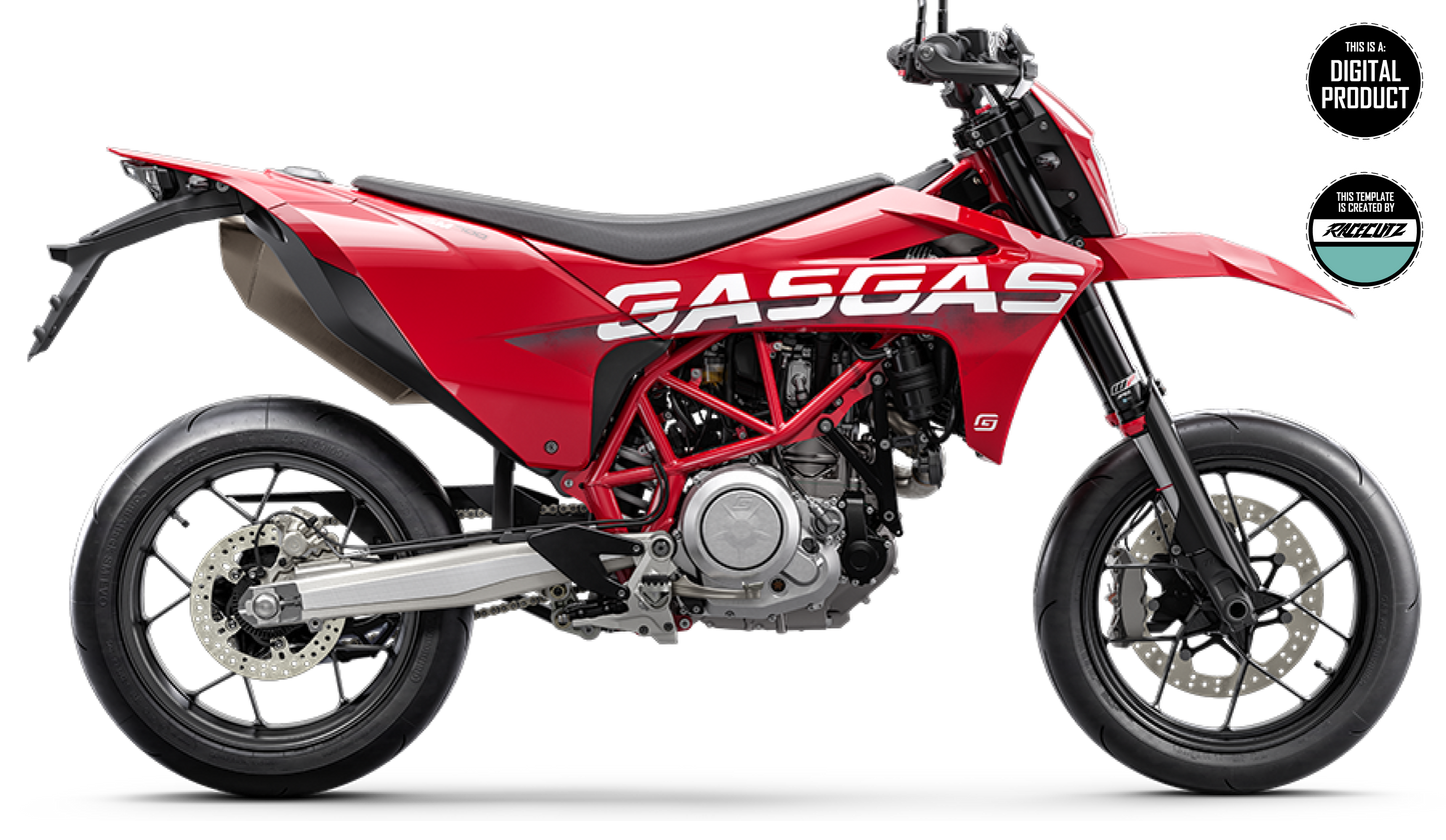 GASGAS SM700 & ES700 2022-2025 TEMPLATE