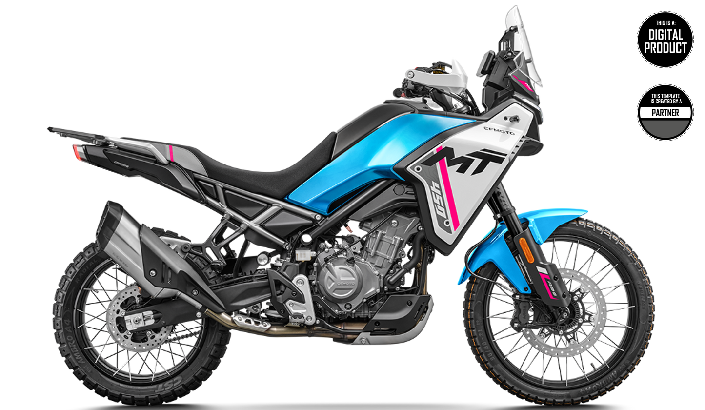 CFMOTO - 450 MT 2024-2025 TEMPLATE