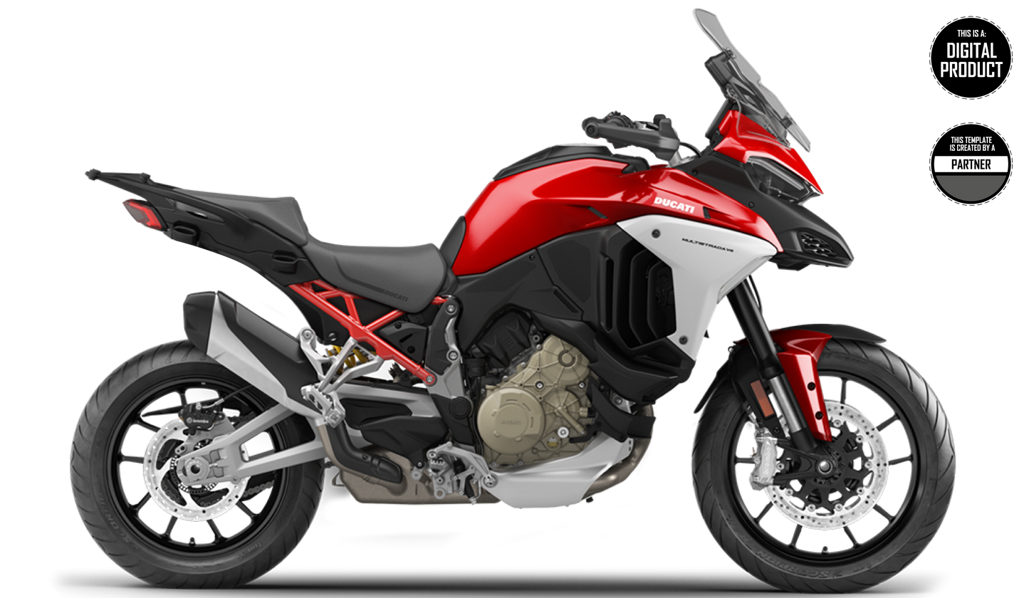 DUCATI MULTISTRADA V4 2021-2024 TEMPLATE