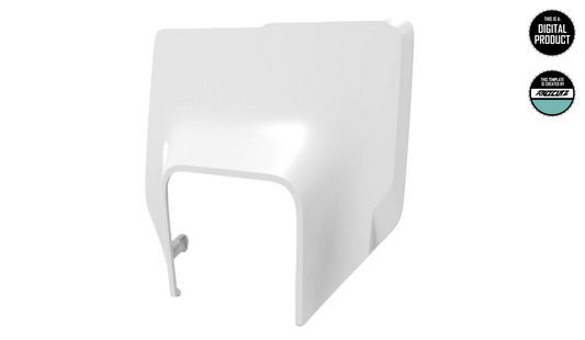 HUSQVARNA TE & FE 2020-2023 HEADLIGHT MASK TEMPLATE
